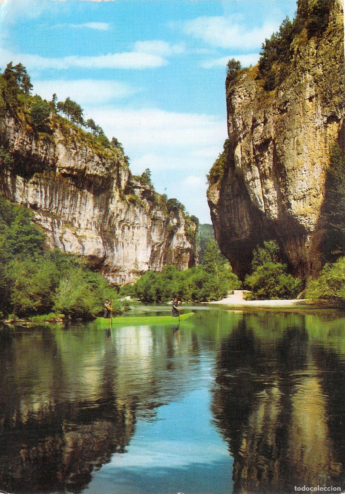 Postales: Postal de las Gargantas del Tarn, Les D&eacute;troits, Francia