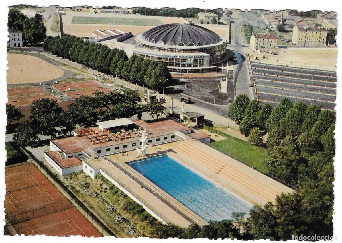 Postales: Postal Francia. Lyon. Piscina y Palacio de los Deportes. ref. 7-fra951