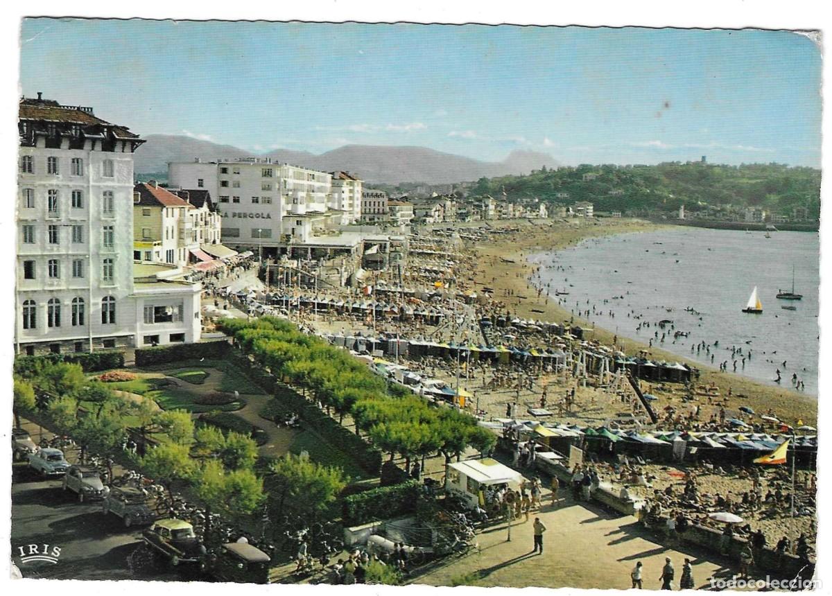 Postales: Postal Francia. St. Jean de Luz. La Playa. ref. 7-fra952