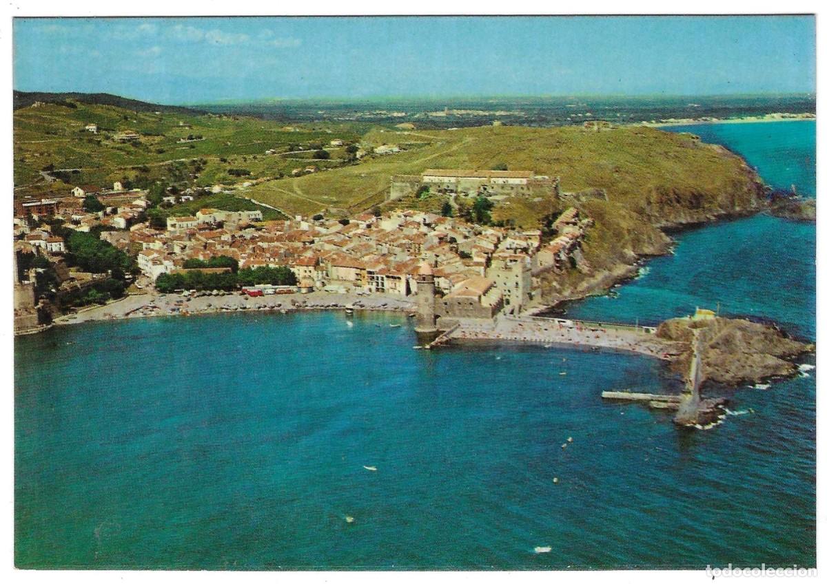 Postales: Postal Francia. Au Soleil du Rousillon. Collioure. Vista A&eacute;rea del Puerto. ref. 7-fra954