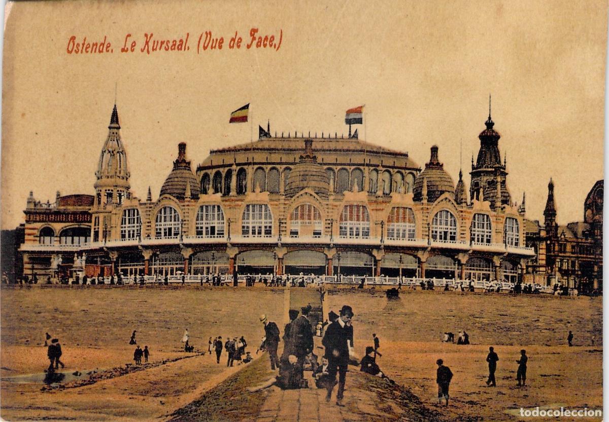 Postales: Postal de Ostende - Vista Frontal del Kursaal