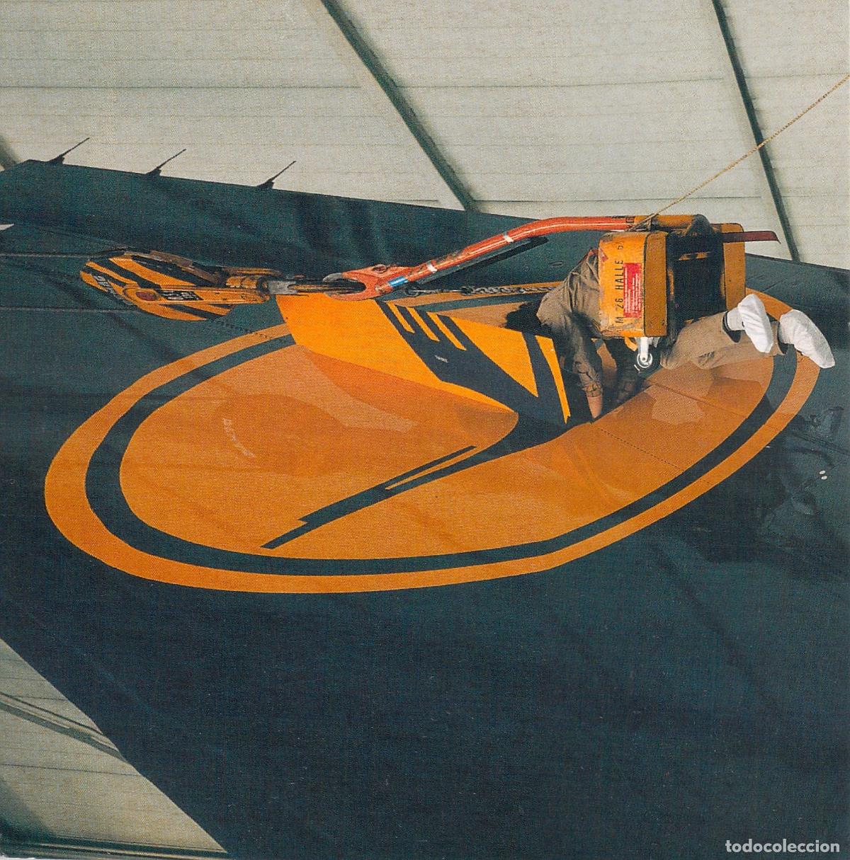 Postales: Postal de Mantenimiento Airbus A321-100 Lufthansa Technik