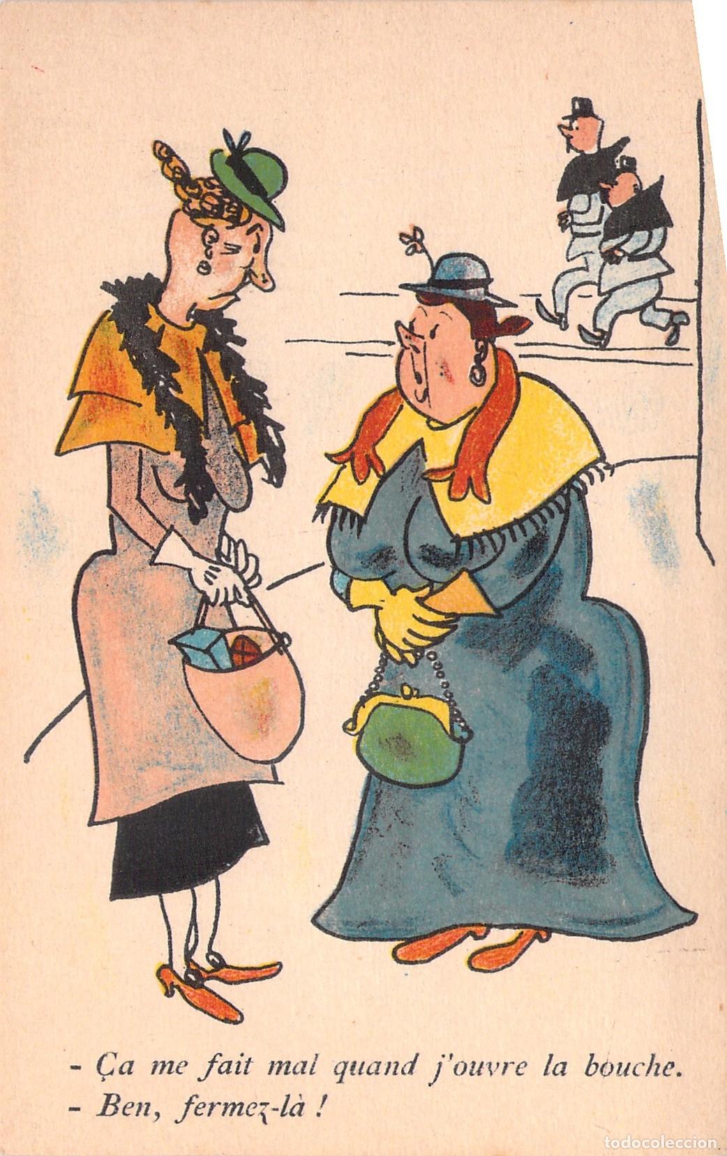 Postales: Postal C&oacute;mica Ilustrada de Humor Franc&eacute;s Collection Comique