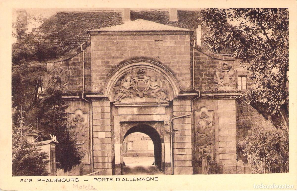 Postales: Postal de la Puerta de Alemania en Phalsbourg