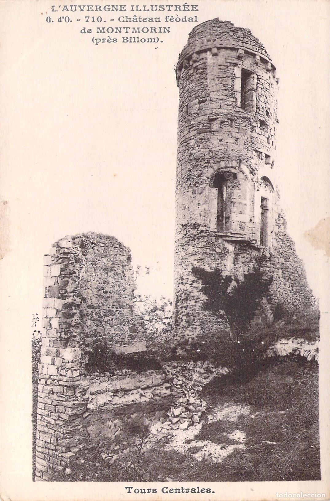 Postales: Postal Castillo Feudal de Montmorin Auvernia Francia