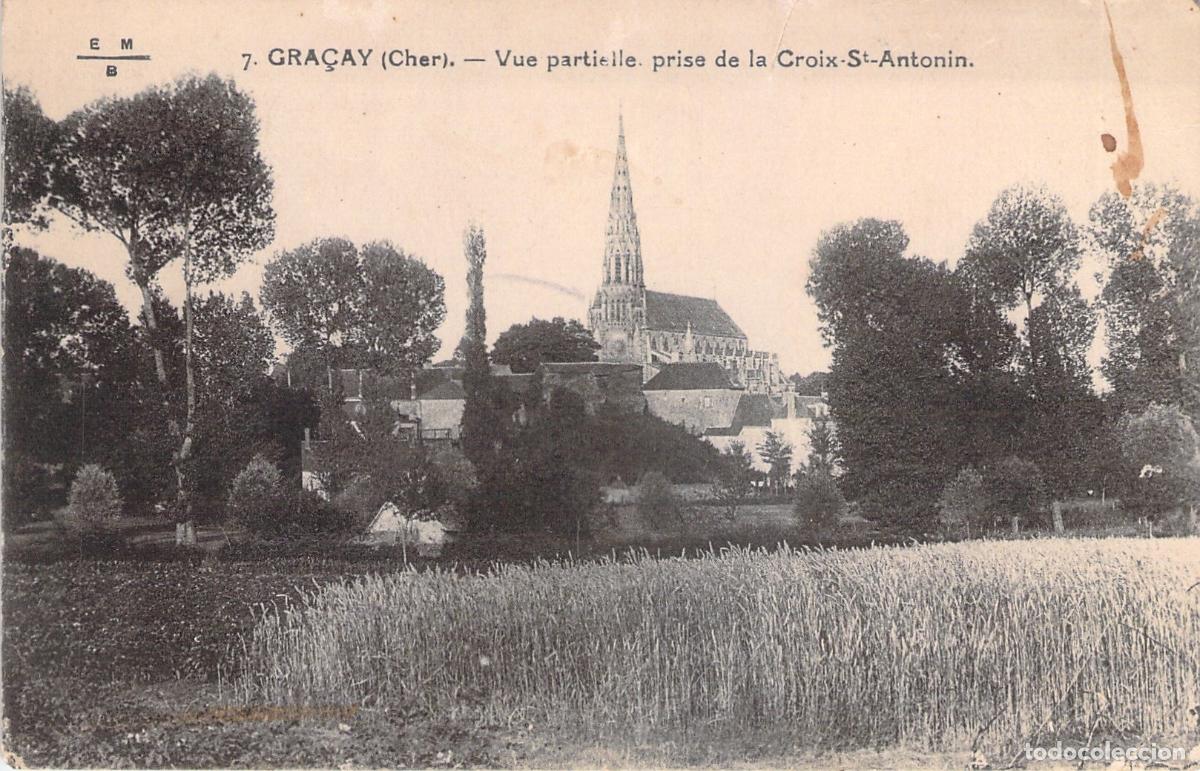 Postales: Postal de Gra&ccedil;ay - Vista Parcial desde la Croix-St-Antonin