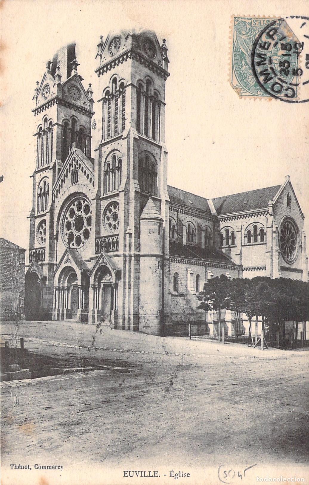 Postales: Tarjeta Postal de la Iglesia de Euville, Francia