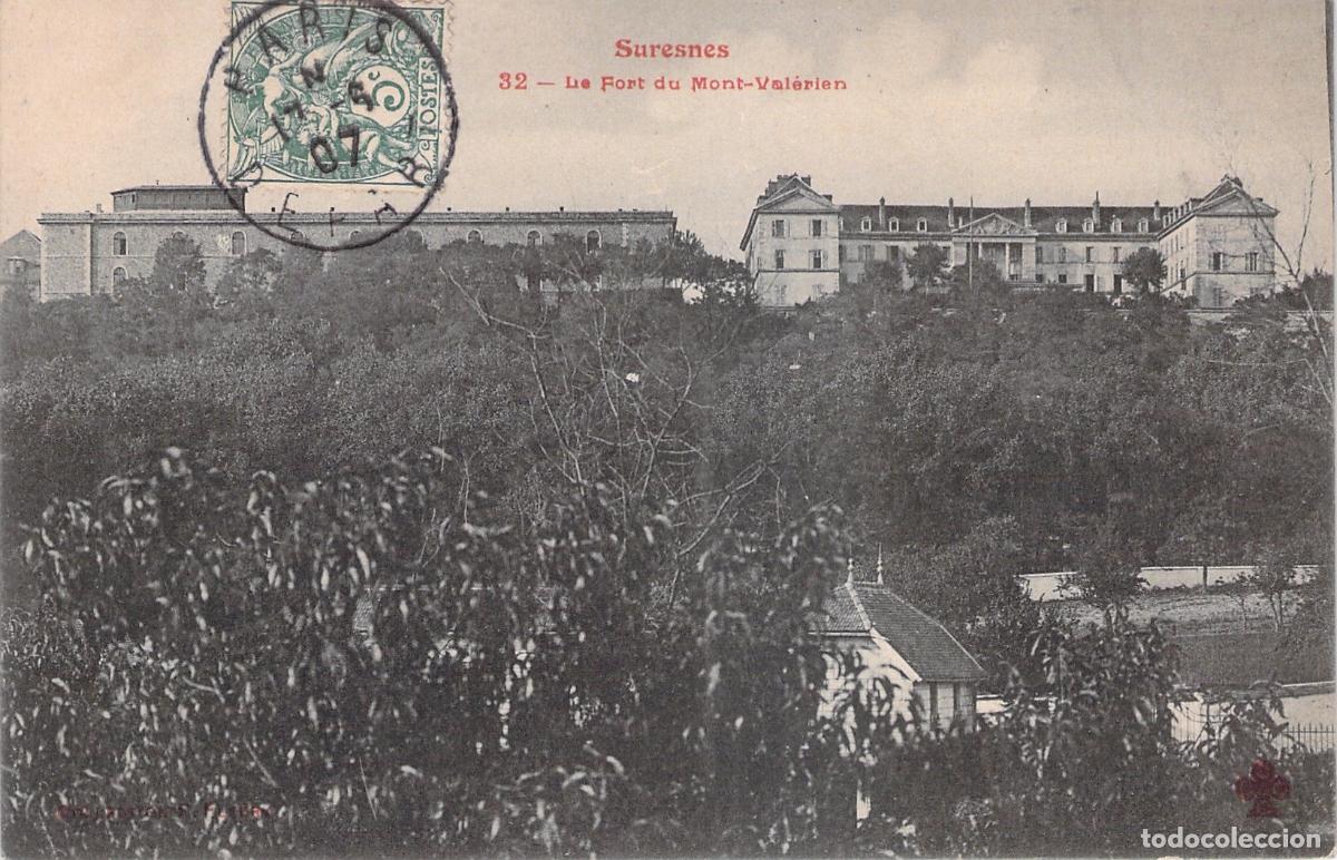 Postales: Postal de Suresnes - El Fuerte del Mont-Val&eacute;rien