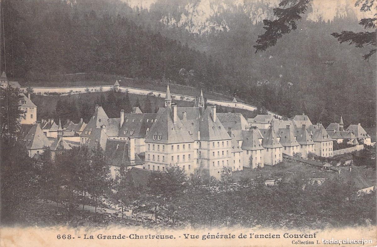 Postales: Postal de la Grande-Chartreuse Vista General del Antiguo Convento