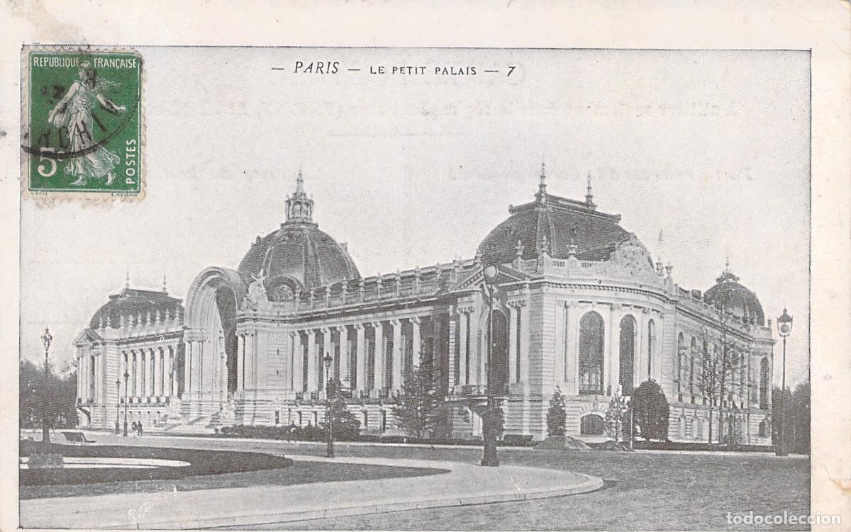Postales: Tarjeta Postal del Petit Palais en Par&iacute;s, Francia