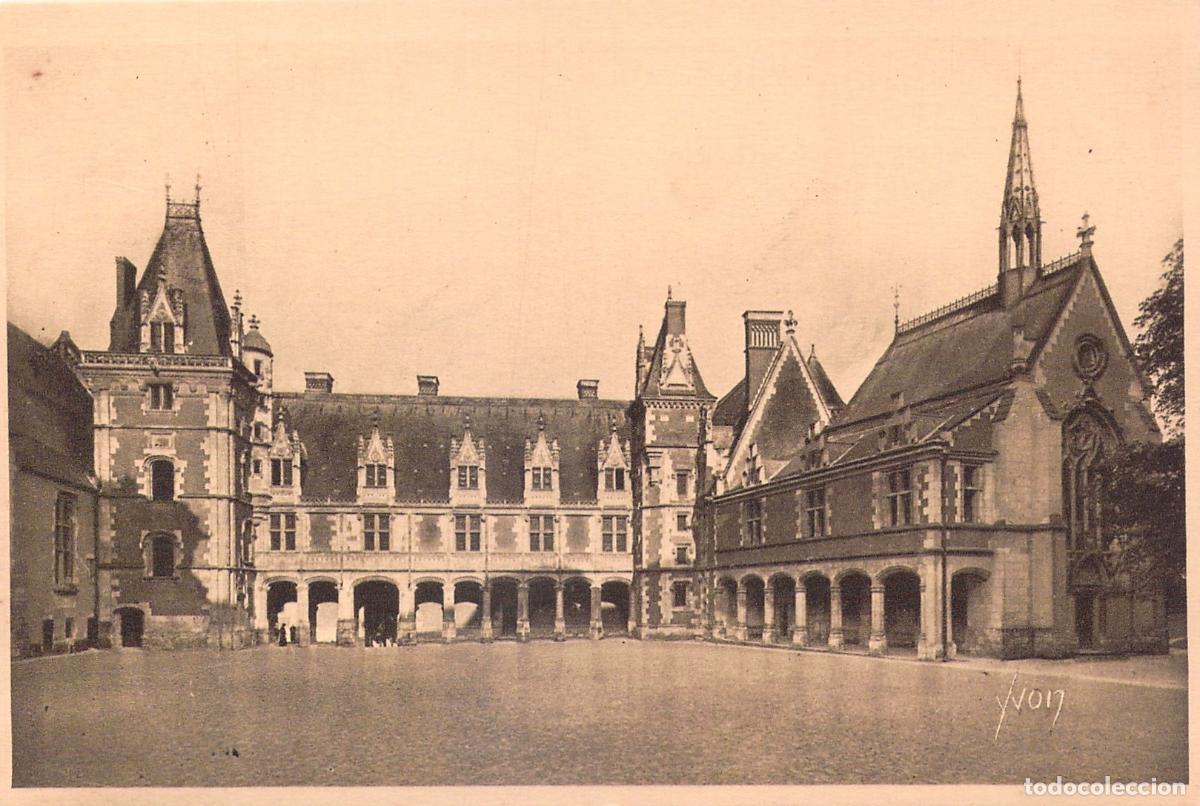 Postales: Postal Castillo de Blois Ala de Luis XII y Capilla