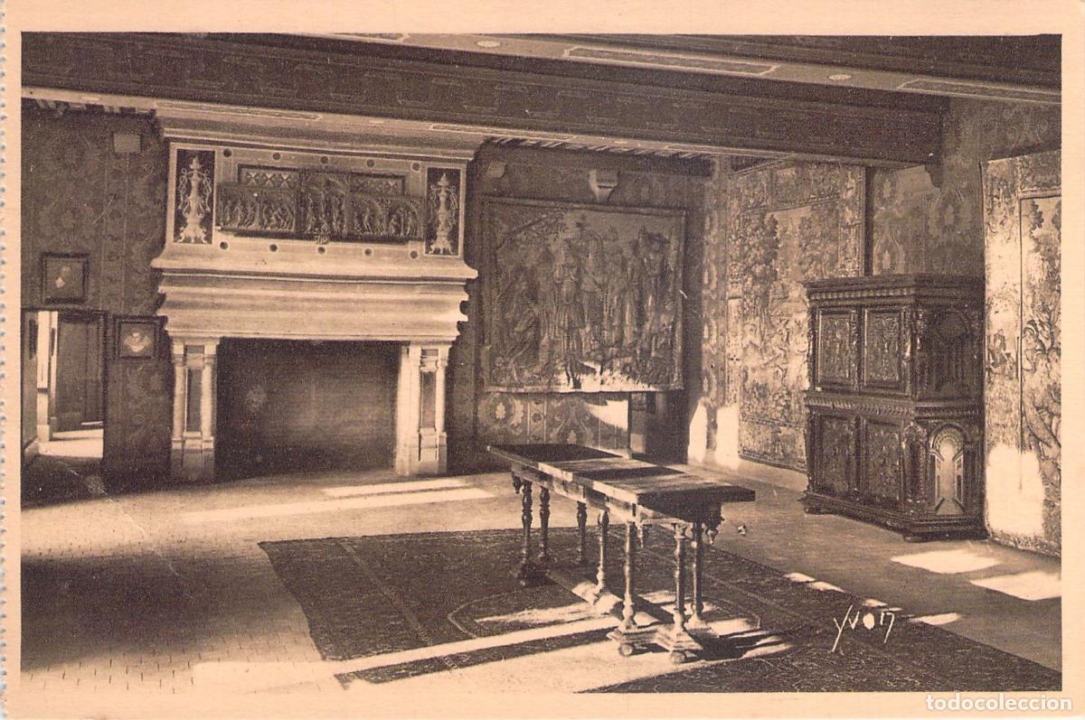 Postales: Postal Castillo de Blois Sala de los Guardias Valle del Loira Francia