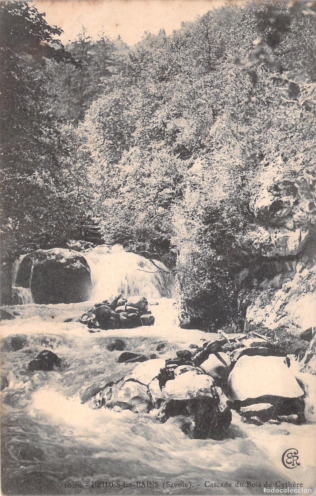 Postales: Postal Cascada del Bois de Cyth&egrave;re, Brides-les-Bains, Saboya