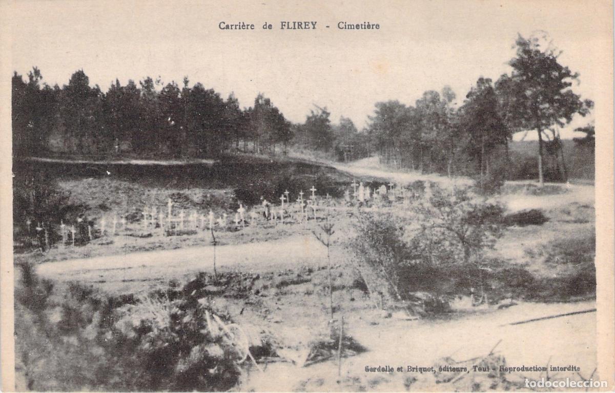 Postcards: Postal Antigua del Cementerio de la Cantera de Flirey, Francia