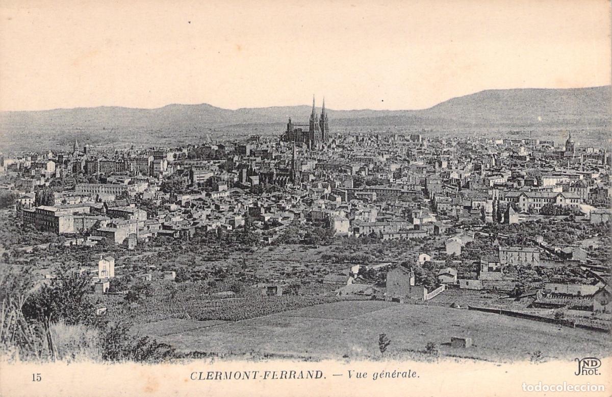 Cartes Postales: Postal de Clermont-Ferrand, Vista General y Catedral