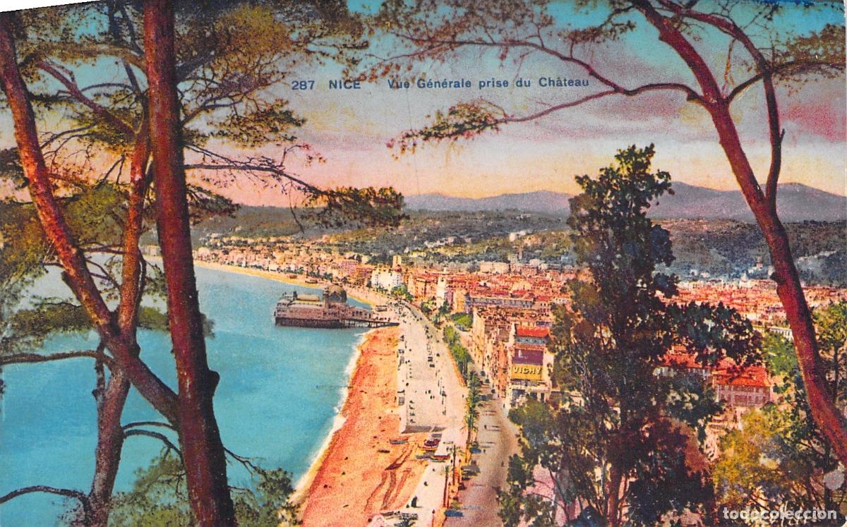 Cartes Postales: Postal de Niza - Vista General de la Costa desde el Castillo
