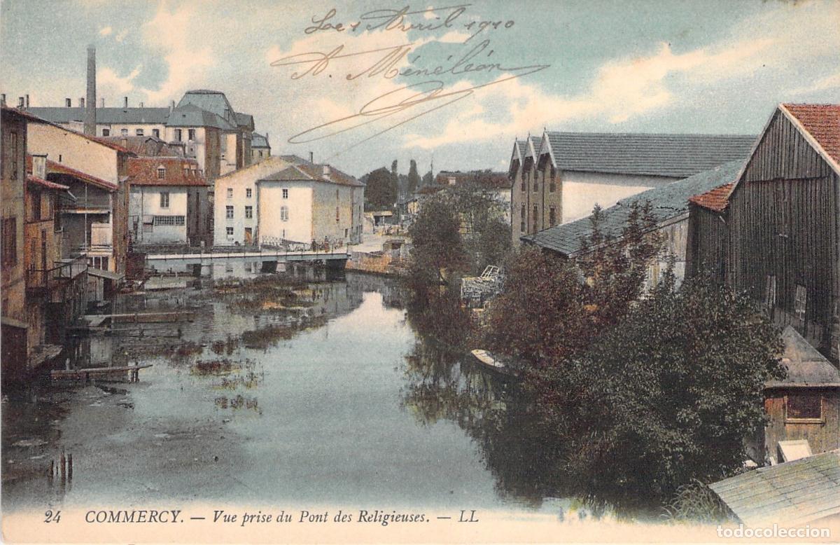 Cartes Postales: Postal de Commercy con vista desde el Pont des Religieuses