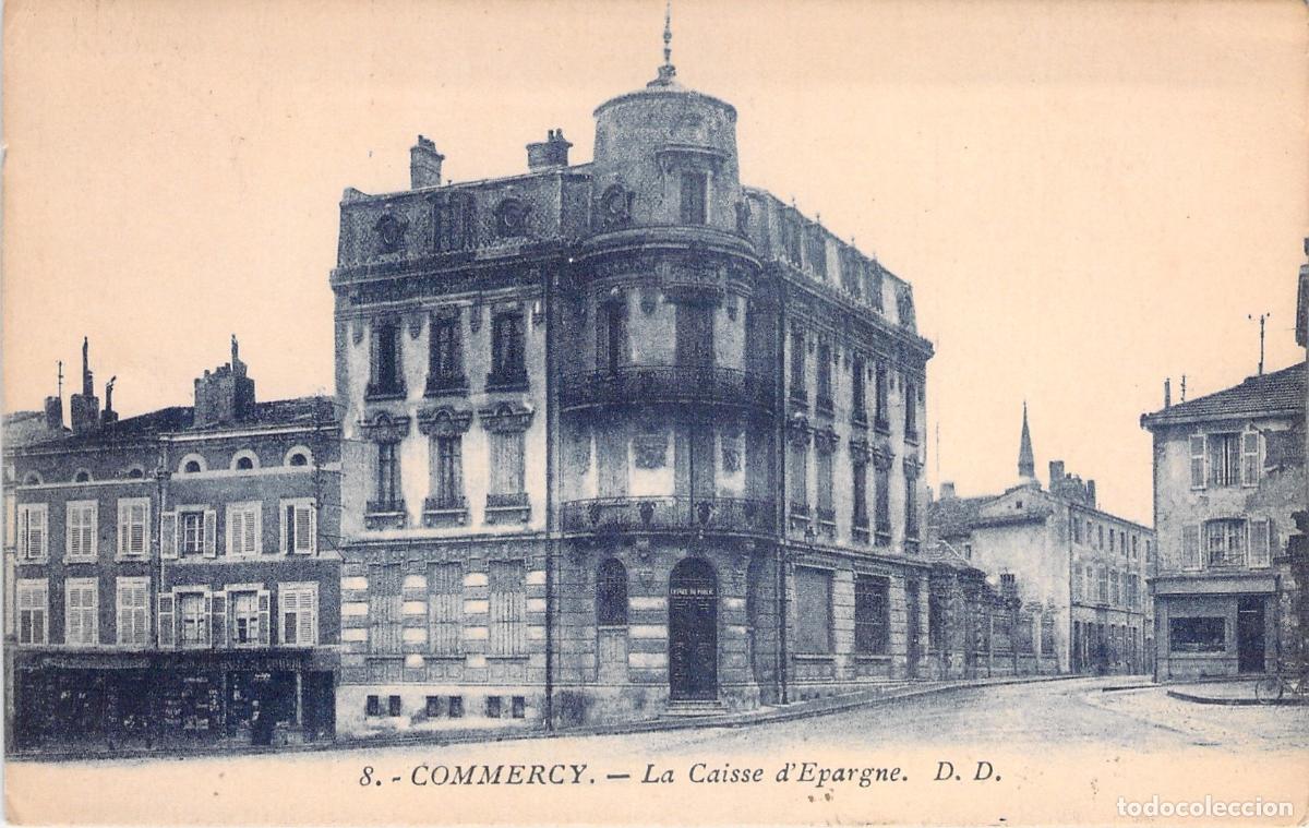 Postales: Postal de Commercy, Edificio de La Caisse d'Epargne
