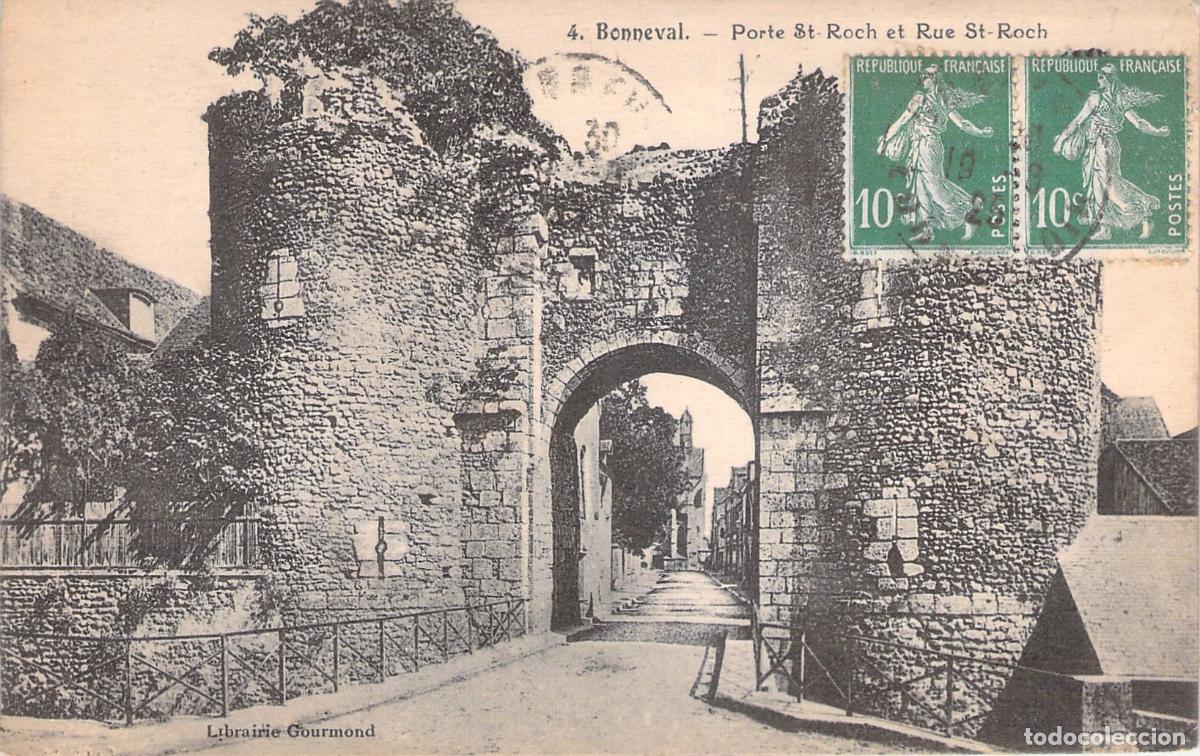 Postales: Tarjeta Postal de Bonneval - Porte Saint-Roch, Francia