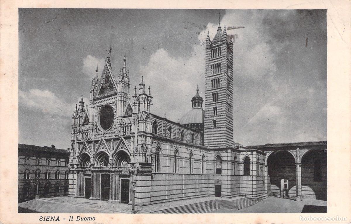 Postales: Postal de la Catedral de Siena, Il Duomo, Toscana, Italia