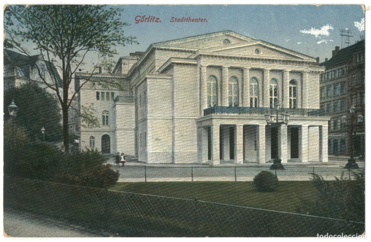Postales: G&Ouml;RLITZ_Stadttheater_Sin datos; 381 / Arquitectura Teatros Alemania