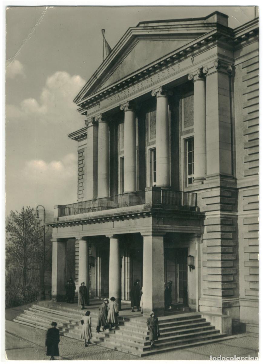 Postales: HALLE (Saale)_Theater des Friedens_Willy Klautzsch / Arquitectura Teatros Alemania