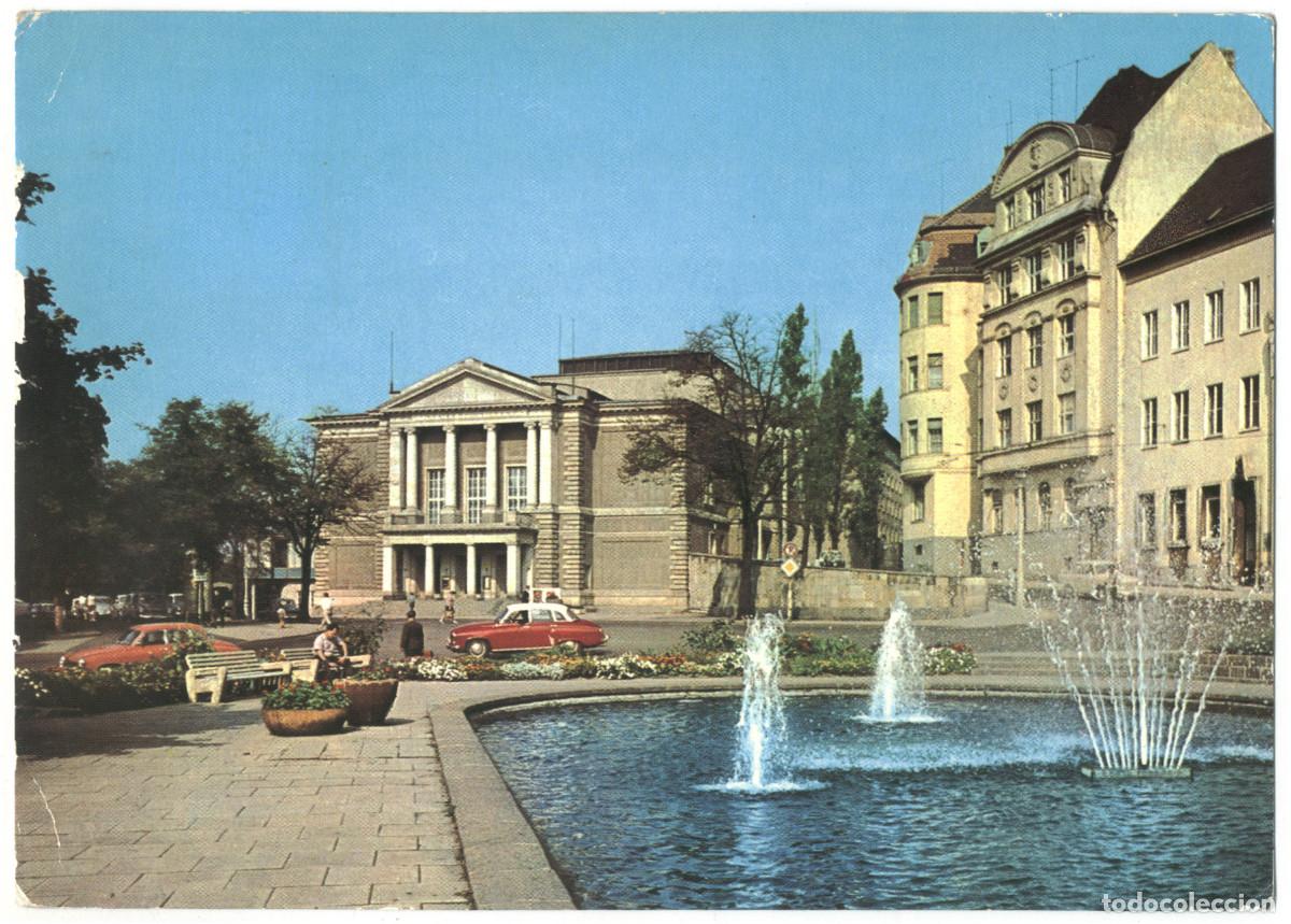 Postales: HALLE (Saale)_Theater des Friedens_Planet. Photo Melzer / Arquitectura Teatros Alemania