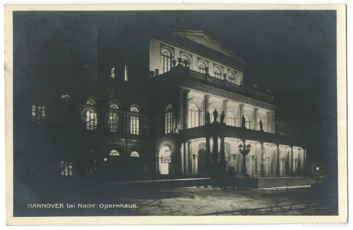 Postales: HANNOVER_Opernhaus_F. Astholz / Arquitectura Teatros Alemania
