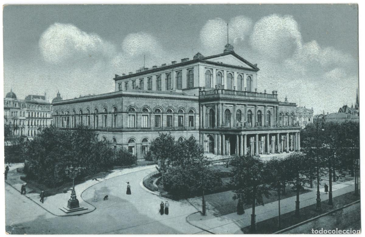 Postales: HANNOVER_Kgl. Theater_Schlesische Liehtdruck / Arquitectura Teatros Alemania