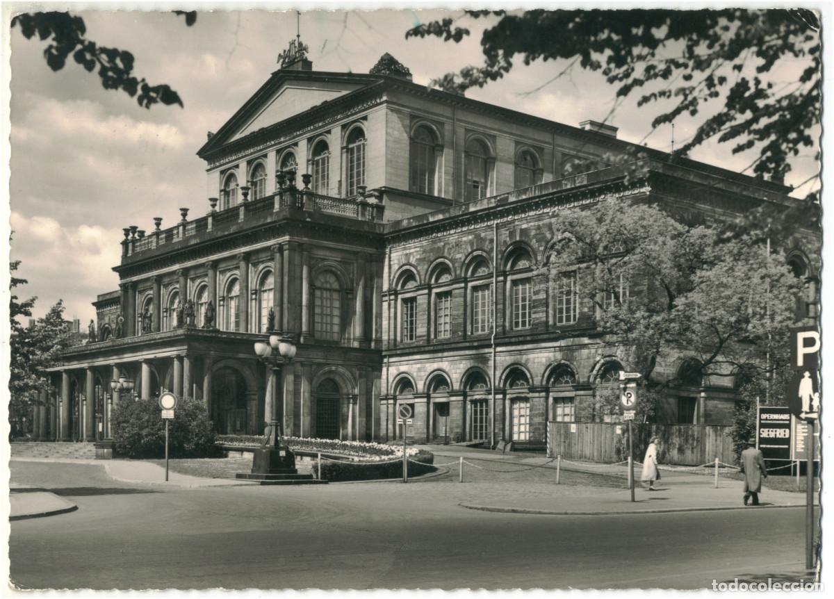 Postales: HANNOVER_Oper_Echt; 542 / Arquitectura Teatros Alemania