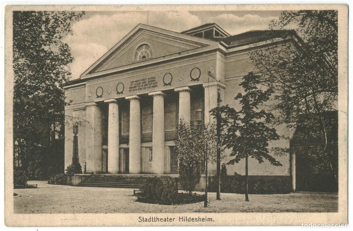 Postales: HILDESHEIM_Stadttheater_E. Dirks / Arquitectura Teatros Alemania