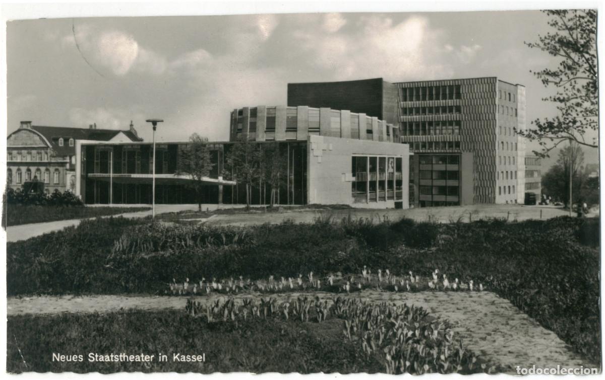 Postales: KASSEL_Staatstheater_Kasseler / Arquitectura Teatros Alemania