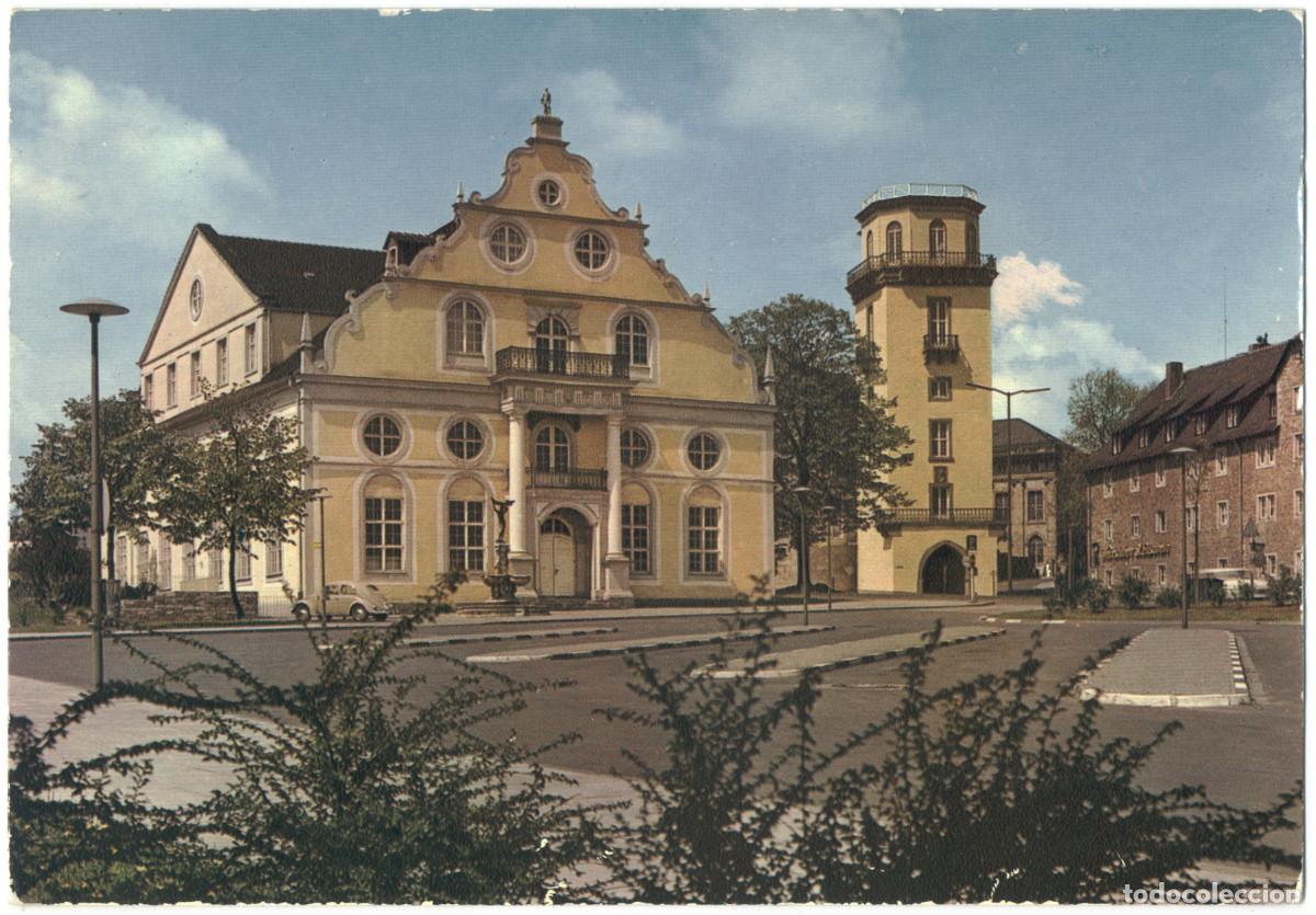 Postales: KASSEL_Naturkundemuseum. Theater_Die Ansichtskarte / Arquitectura Teatros Alemania