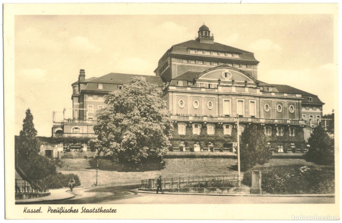 Postales: KASSEL_Pre&uuml;ssisches Staatstheater_Bruno Hansmann; 218. Photo Echte / Arquitectura Teatros Alemania