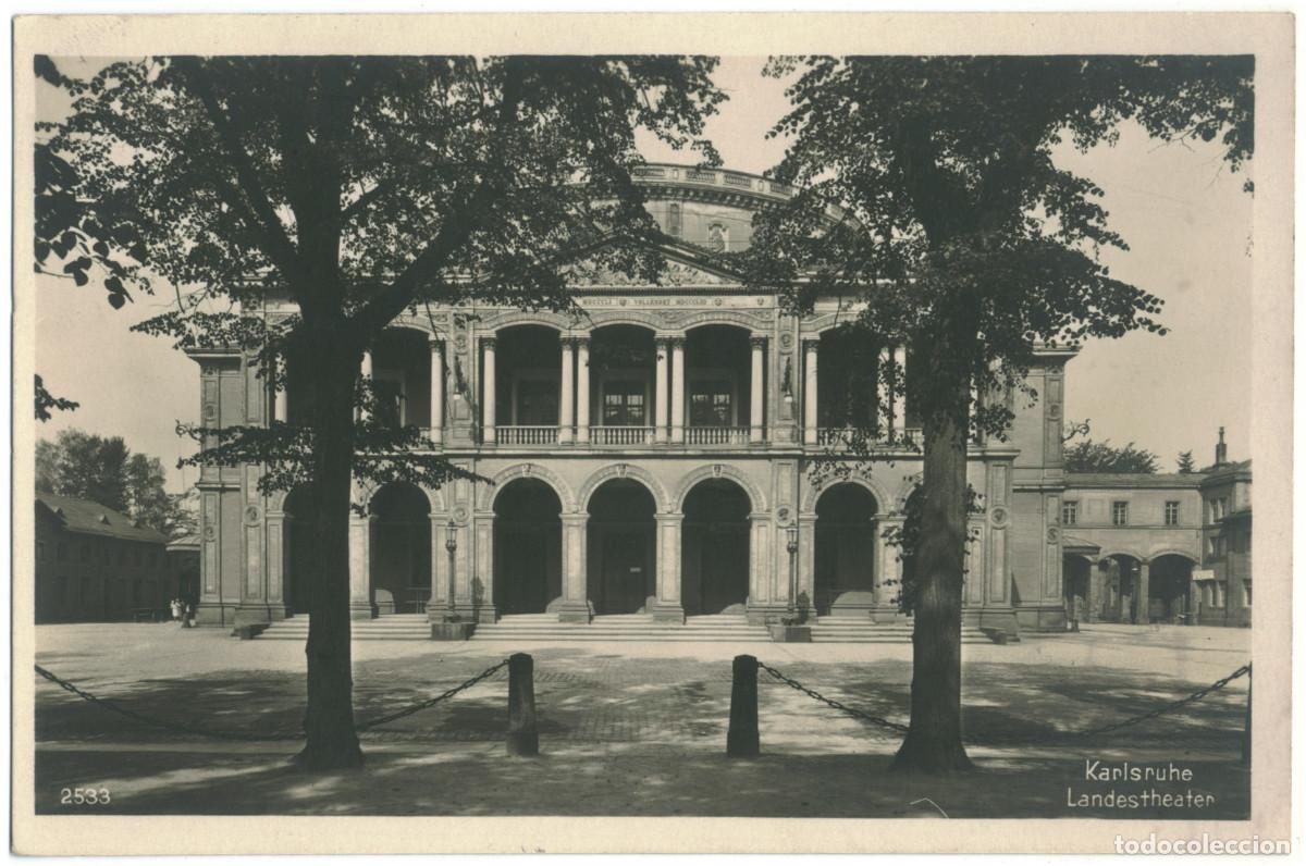 Postales: KARLSRUHE_Landestheater_Dr. Sommer / Arquitectura Teatros Alemania