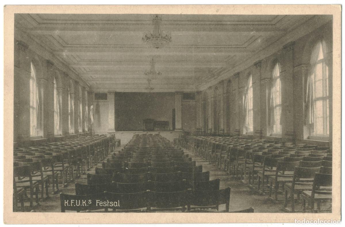 Postales: K.F.U.K.s_Festsal_Eneret; 54778 / Arquitectura Teatros Alemania