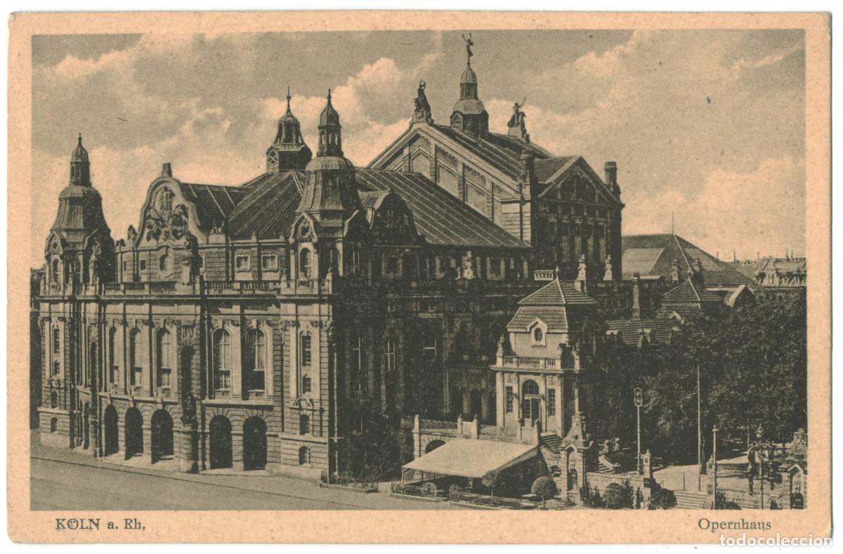 Postales: K&Ouml;LN a. Rh._Opernhaus_Chr. Sch&ouml;ning; 9896 / Arquitectura Teatros Alemania