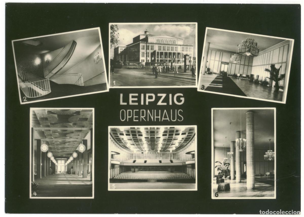 Postales: LEIPZIG, Messestadt_Opernhaus_Felix Setecki / Arquitectura Teatros Alemania