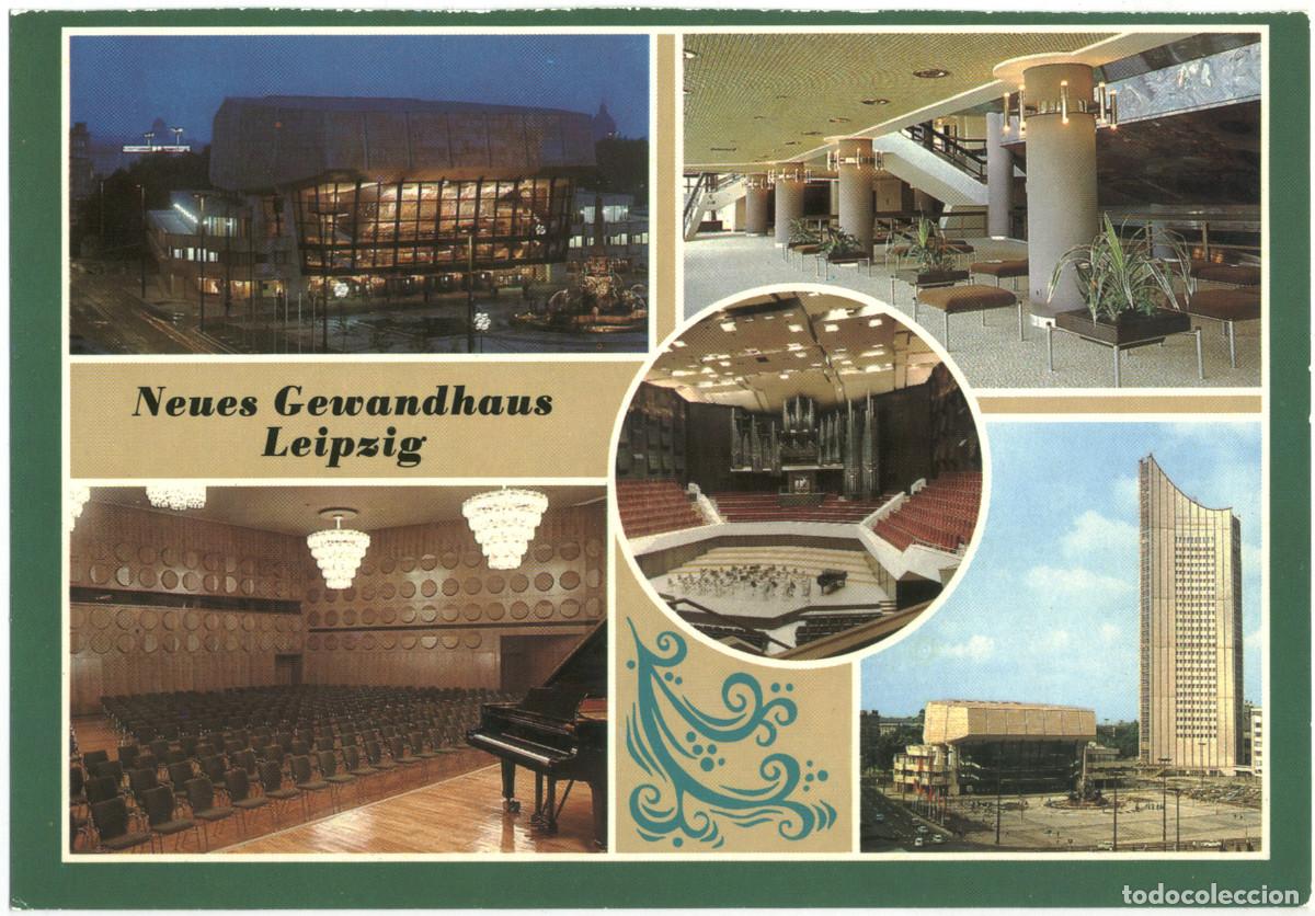 Postales: LEIPZIG_Gewandhaus_Bild & Heimat. Photo Stroff / Arquitectura Teatros Alemania