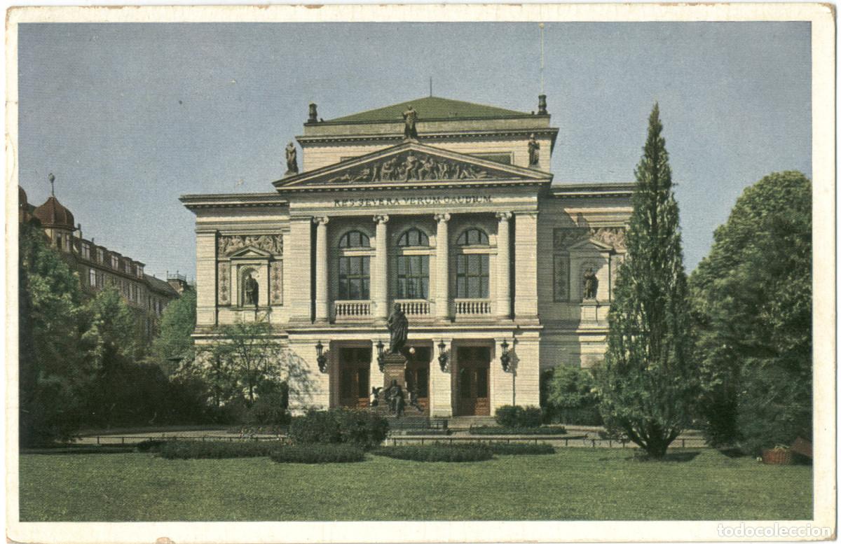 Postales: LEIPZIG_Konzerthaus_Vierfarbendruck / Arquitectura Teatros Alemania