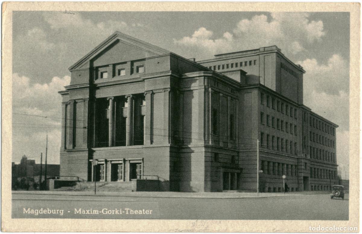 Postales: MAINZ_Maxim Gorki Theater_Sin datos / Arquitectura Teatros Alemania