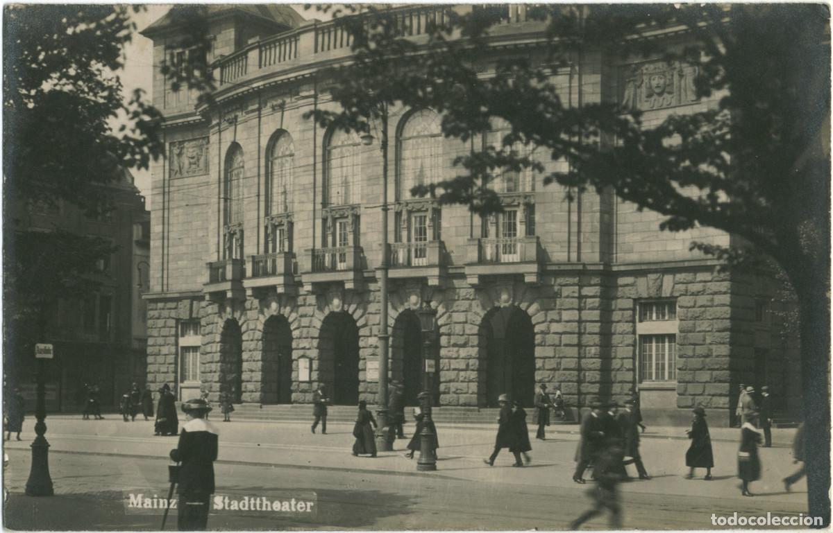 Postales: MAINZ_Stadttheater_Sin datos / Arquitectura Teatros Alemania