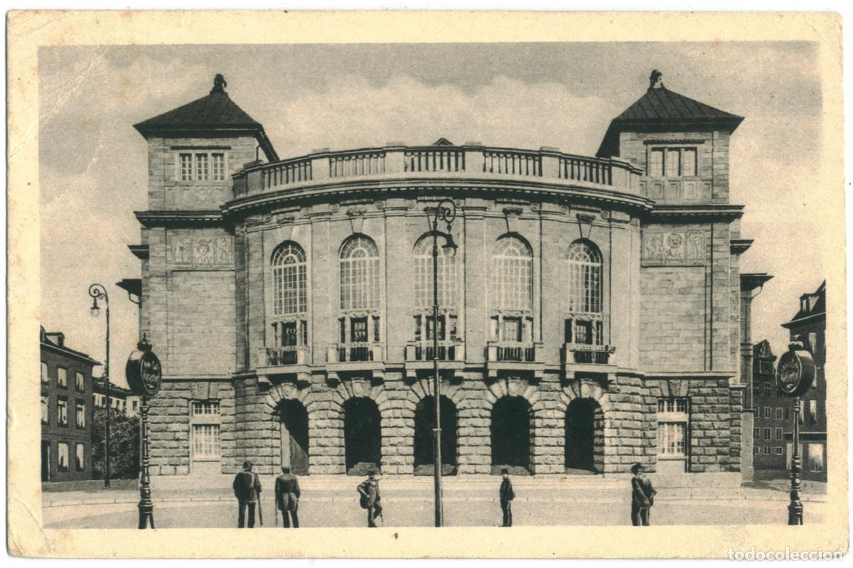Postales: MAINZ_Stadttheater_Ludwig Feist / Arquitectura Teatros Alemania