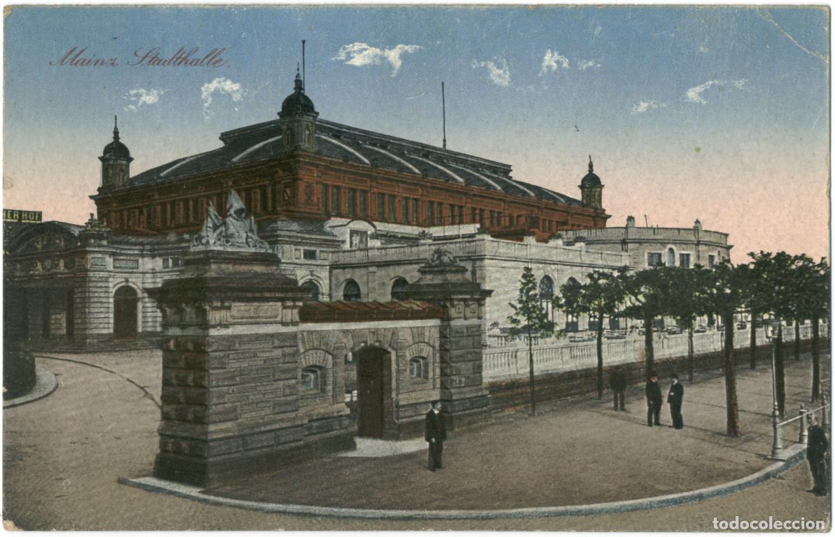 Postales: MAINZ_Stadthalle_KSM; 622 / Arquitectura Teatros Alemania
