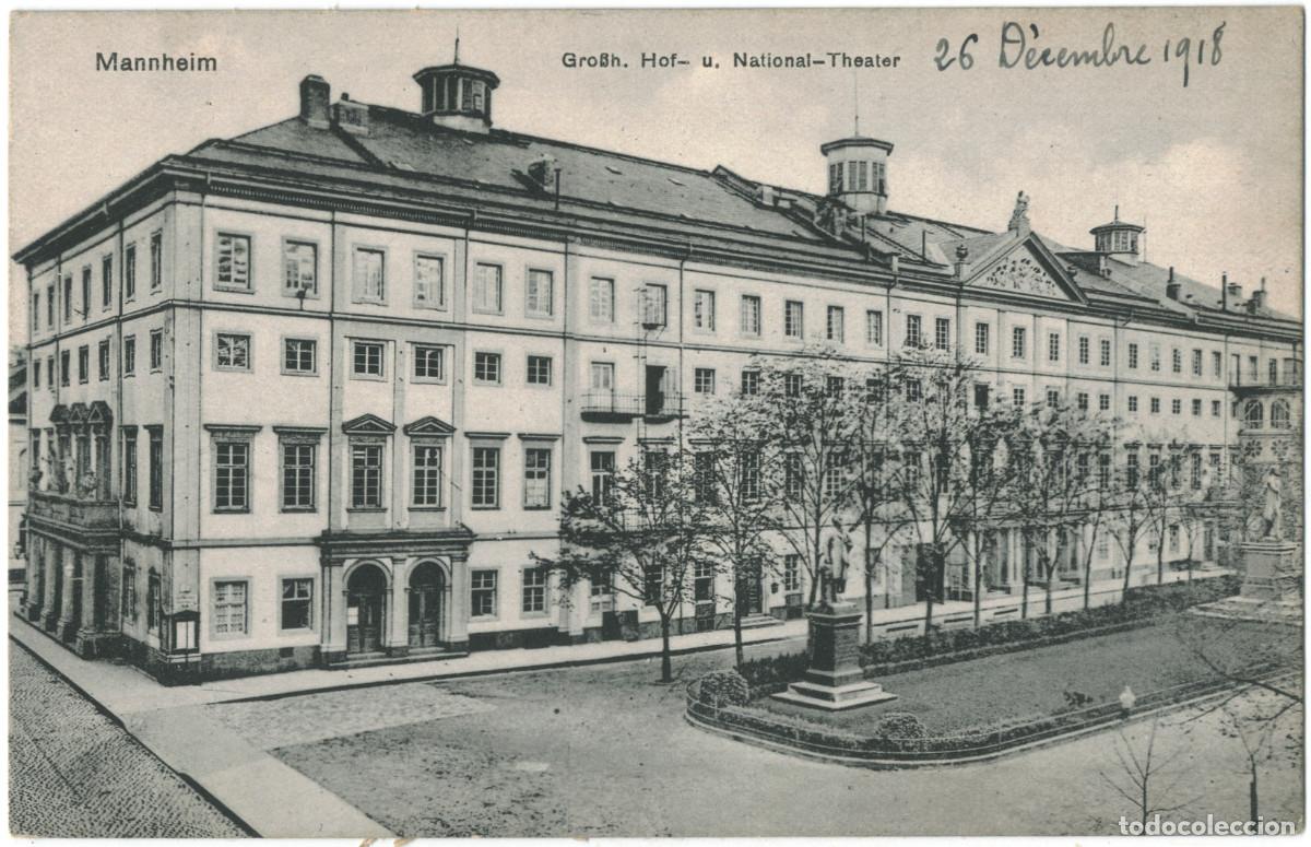 Postales: MANNHEIM_National Theater_Hepp / Arquitectura Teatros Alemania