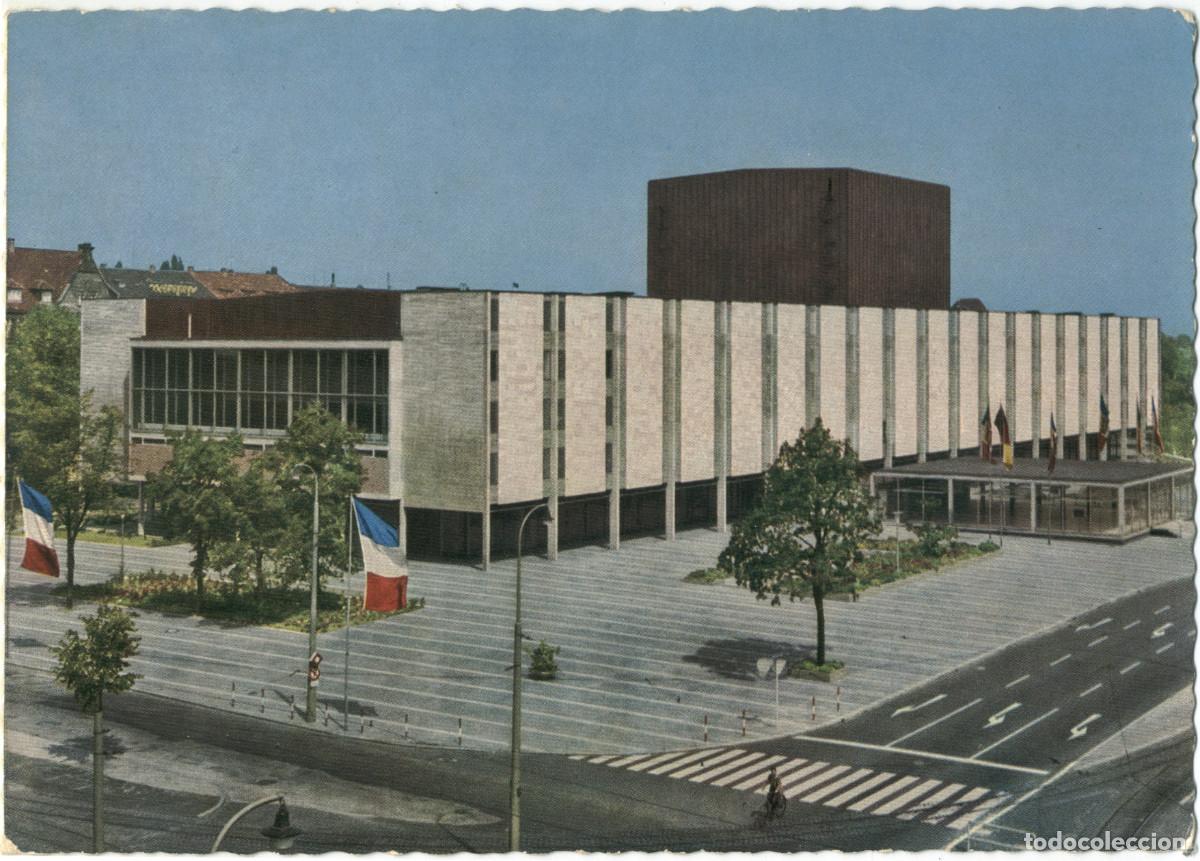 Postales: MANNHEIM_Nationaltheater_K&ouml;nig; 1215 / Arquitectura Teatros Alemania