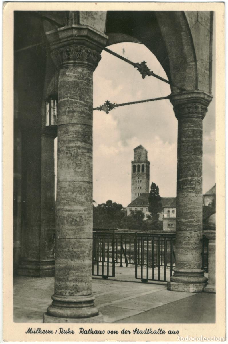 Postales: M&Uuml;LHEIM (Ruhr)_Rathaus von der Stadthalle aus. Photo Echte / Arquitectura Teatros Alemania