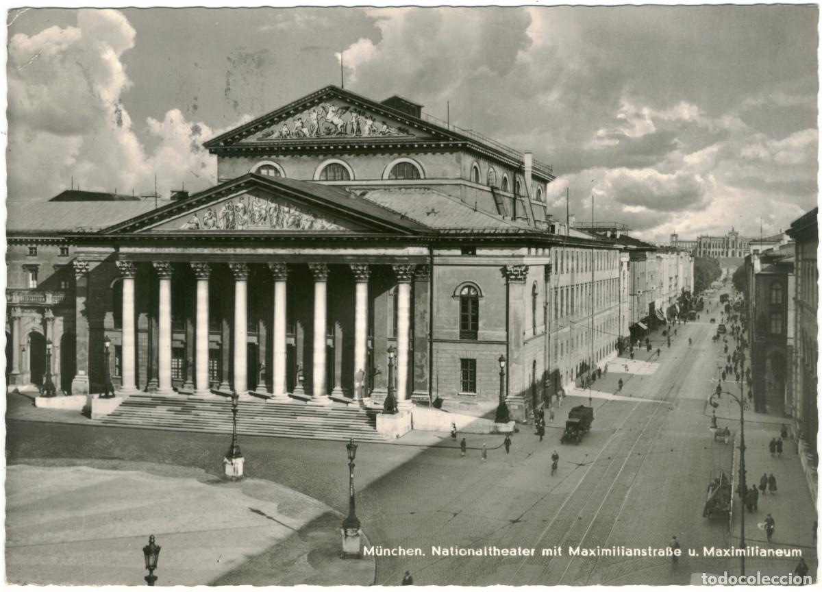 Postales: M&Uuml;NCHEN_Nationaltheater_A. Lengauer; 154 / Arquitectura Teatros Alemania