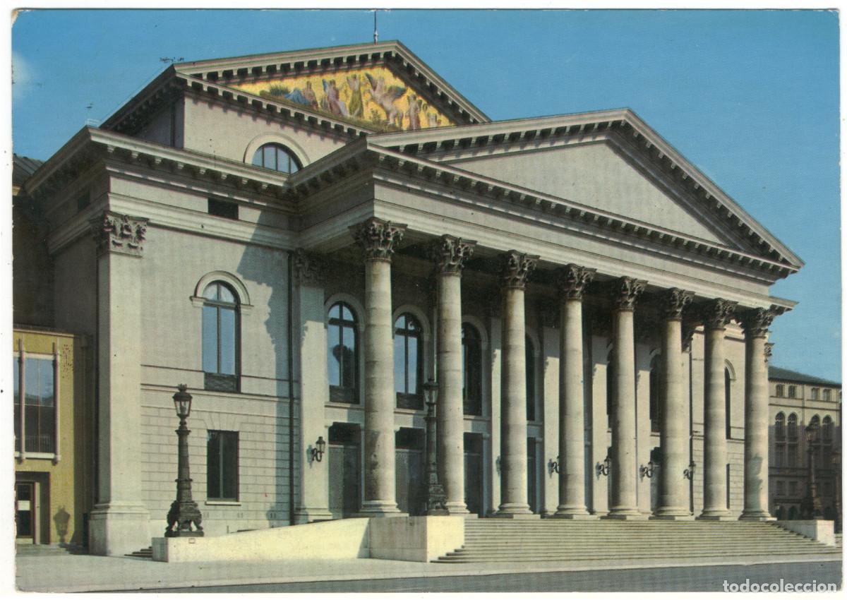 Postales: M&Uuml;NCHEN_Nationaltheater_Anco / Arquitectura Teatros Alemania