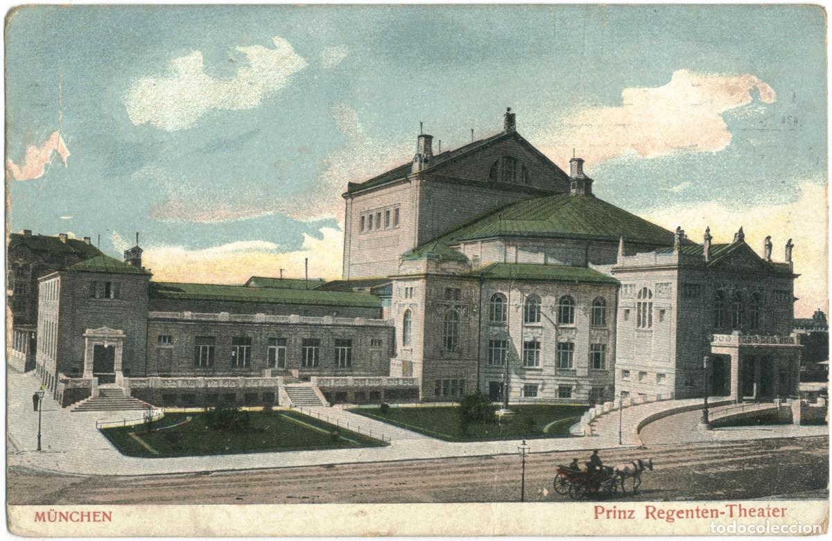 Postales: M&Uuml;NCHEN_Prinz Regenten Theater_Sin datos / Arquitectura Teatros Alemania